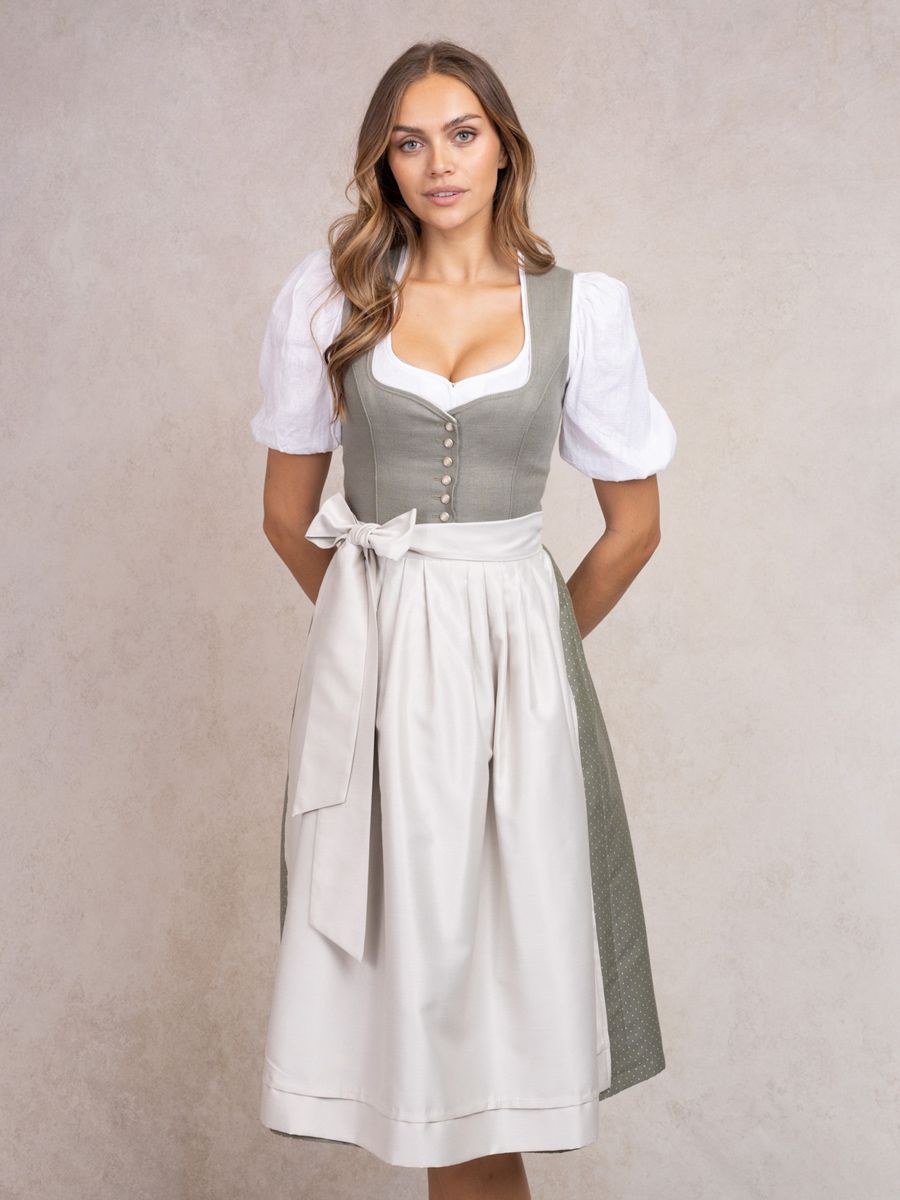heimatgl-ck-dirndl-vivienne-salbei-leinen-herzausschnitt image 7