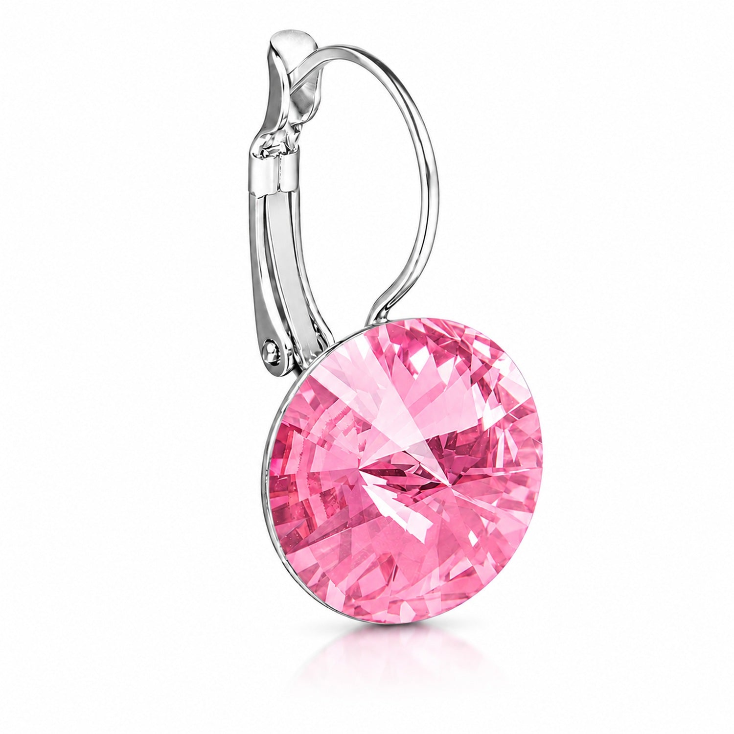 luisia-ohrringe-rivoli-mit-kristallen-von-swarovski-14-mm-rosa image 3
