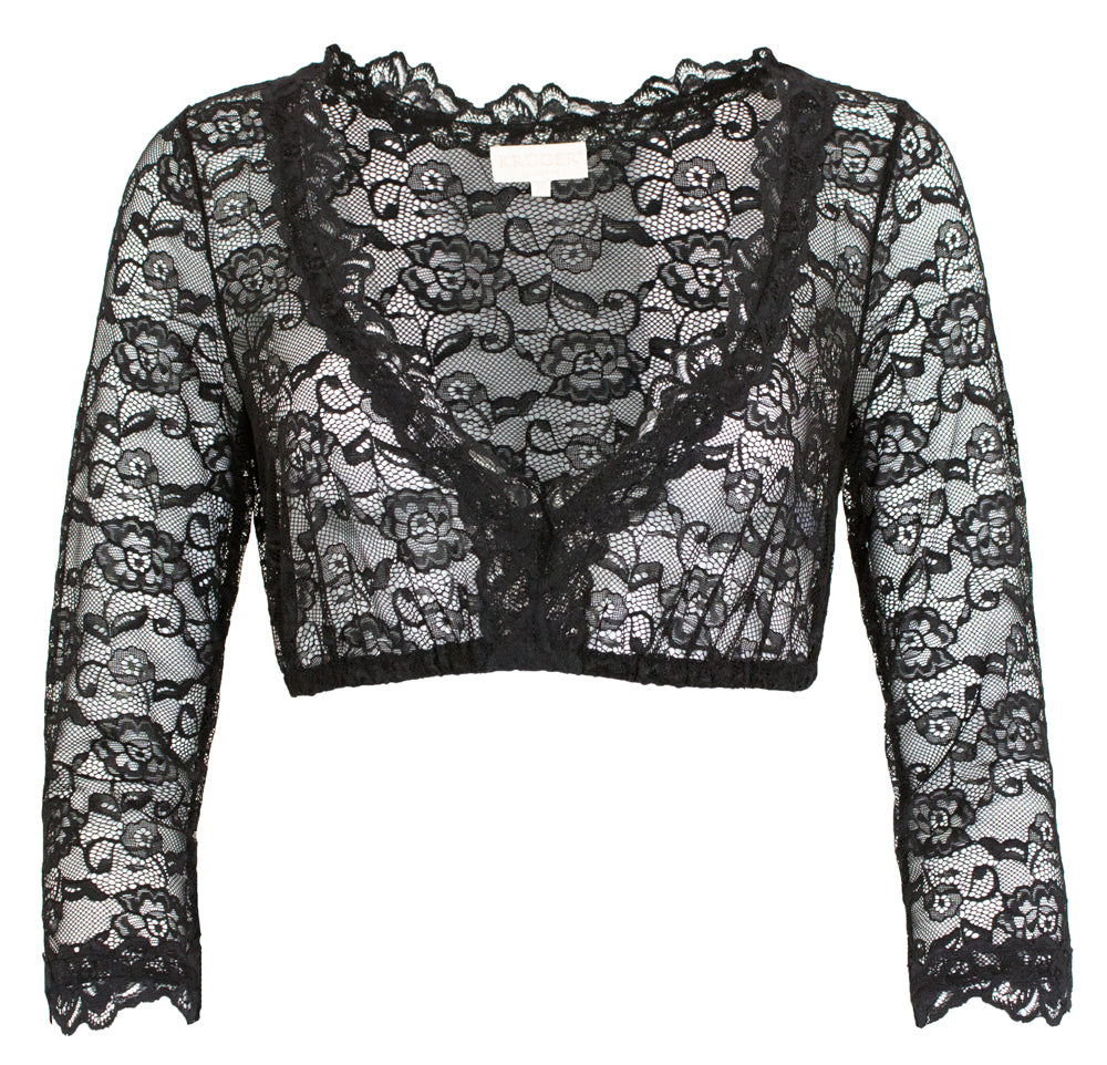 trachtenland-kr-ger-madl-damen-dirndlbluse-cassandra-3-4-arm-schwarz image 1