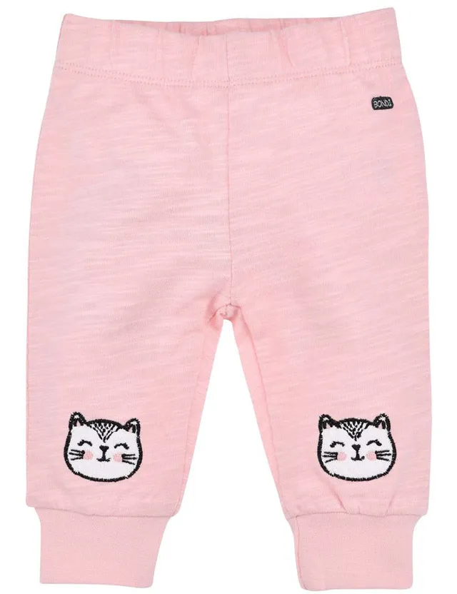 bondi-baby-laufhose-k-tzchen-93703-jogginghose-apricot-schwarz image 1