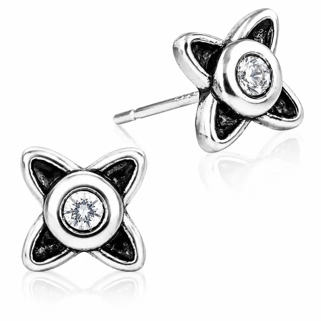 trachtenland-luisia-ohrstecker-dorina-mit-swarovski-kristall-silber image 1