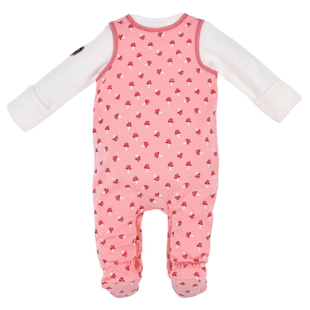 bondi-baby-strampelanzug-zuckermaus-2-tlg-86676-soft-rose image 2