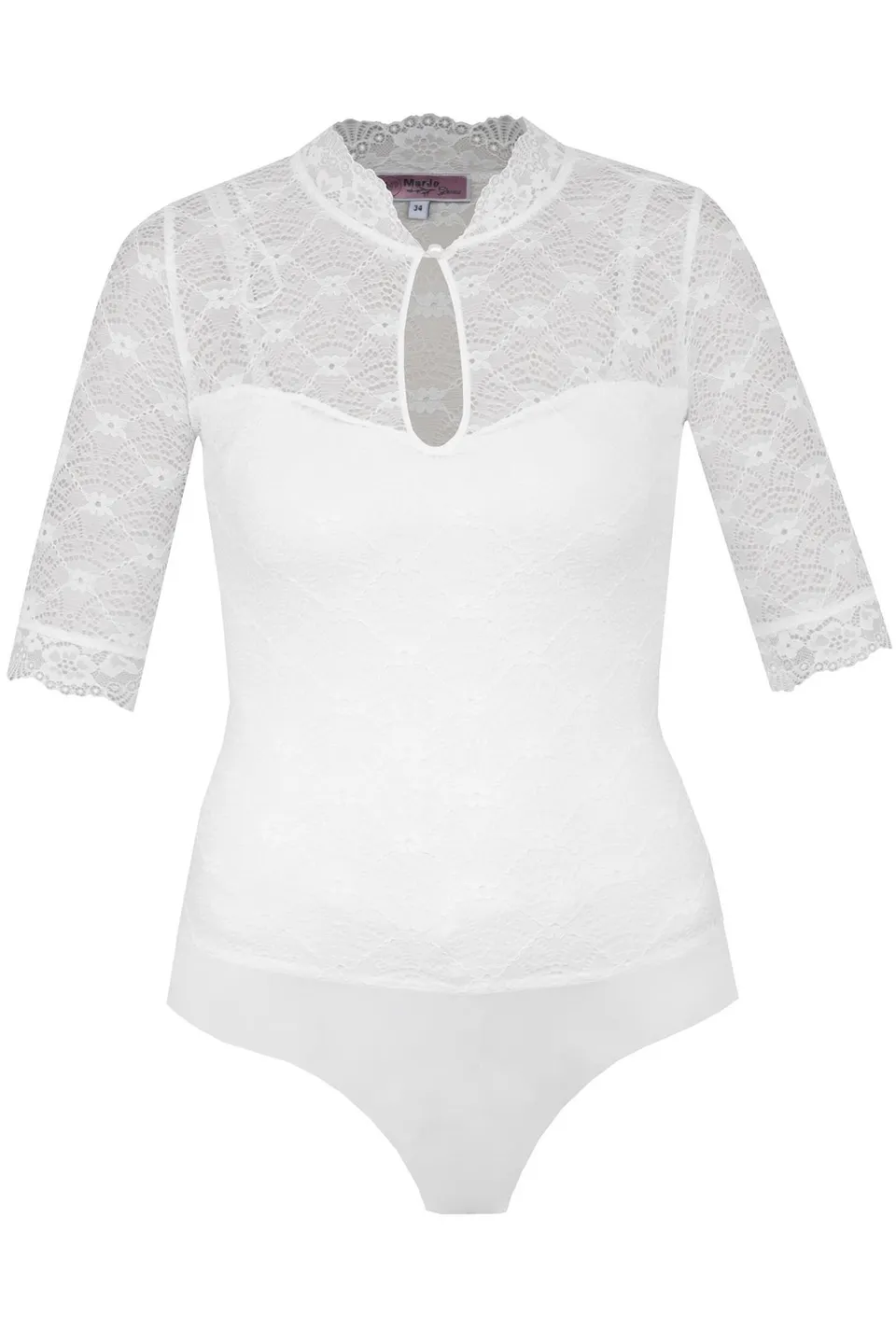 trachtenland-marjo-dirndlbody-hallerndorf-halbarm-offwhite image 1