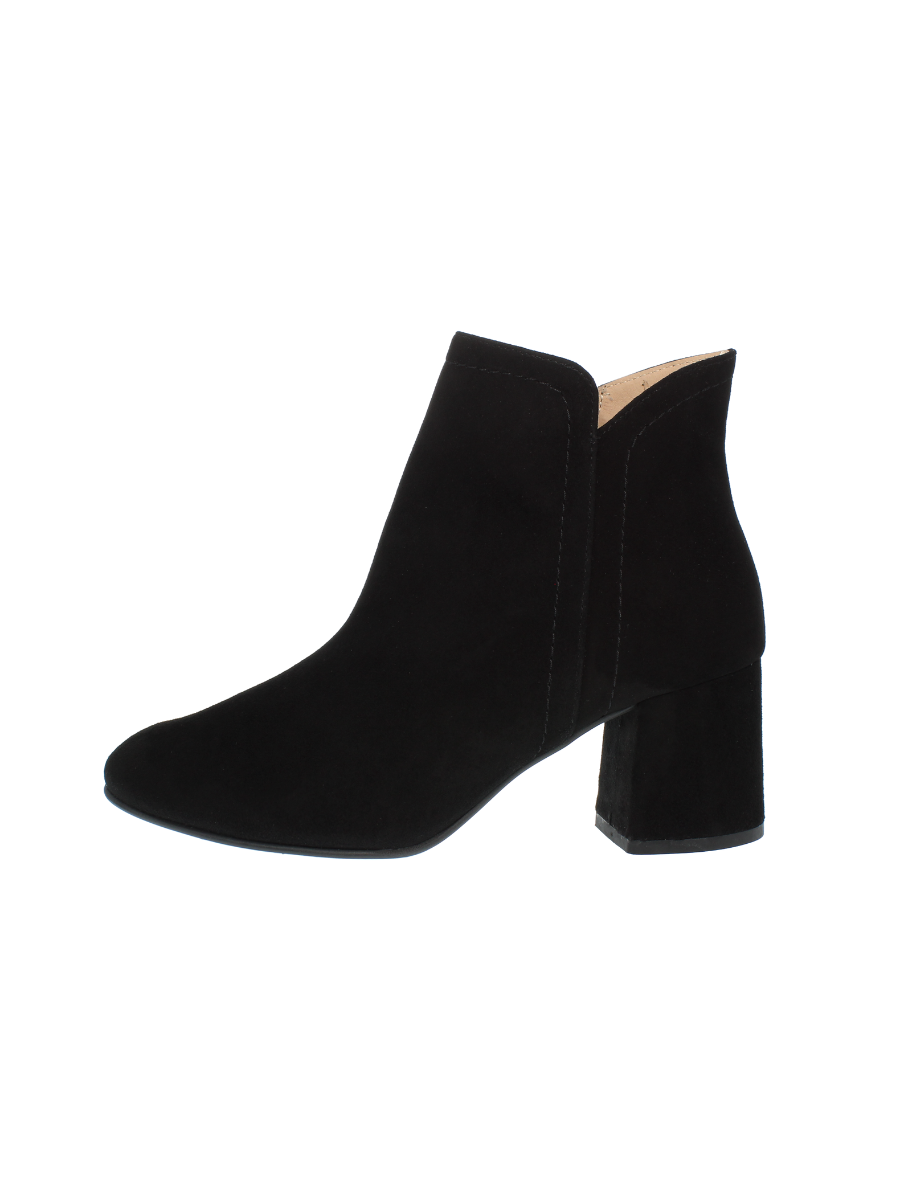 heimatgl-ck-stiefelette-ria-schwarz-damen-veloursleder-trachten-stiefel image 2