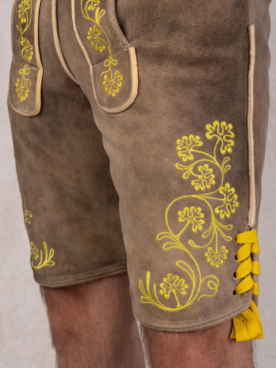 heimatgl-ck-lederhose-isarau-bock-senfgelb-herren image 7