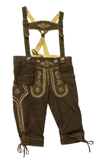 trachten-benkert-klausi-kurze-lederhose-f-r-kinder image 1