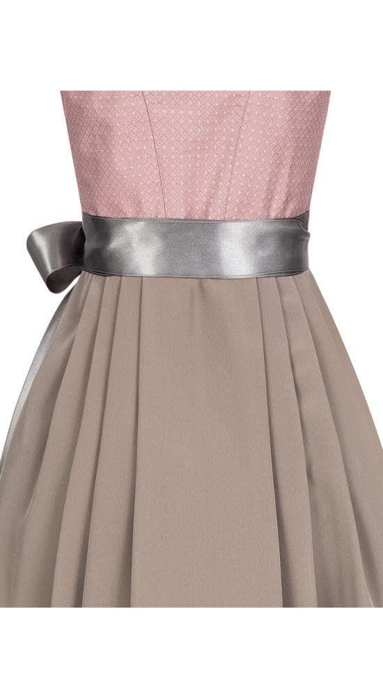 n-bler-dirndl-rosalinde-lang-rosa-damen-trachtenkleid-mit-sch-rze image 8