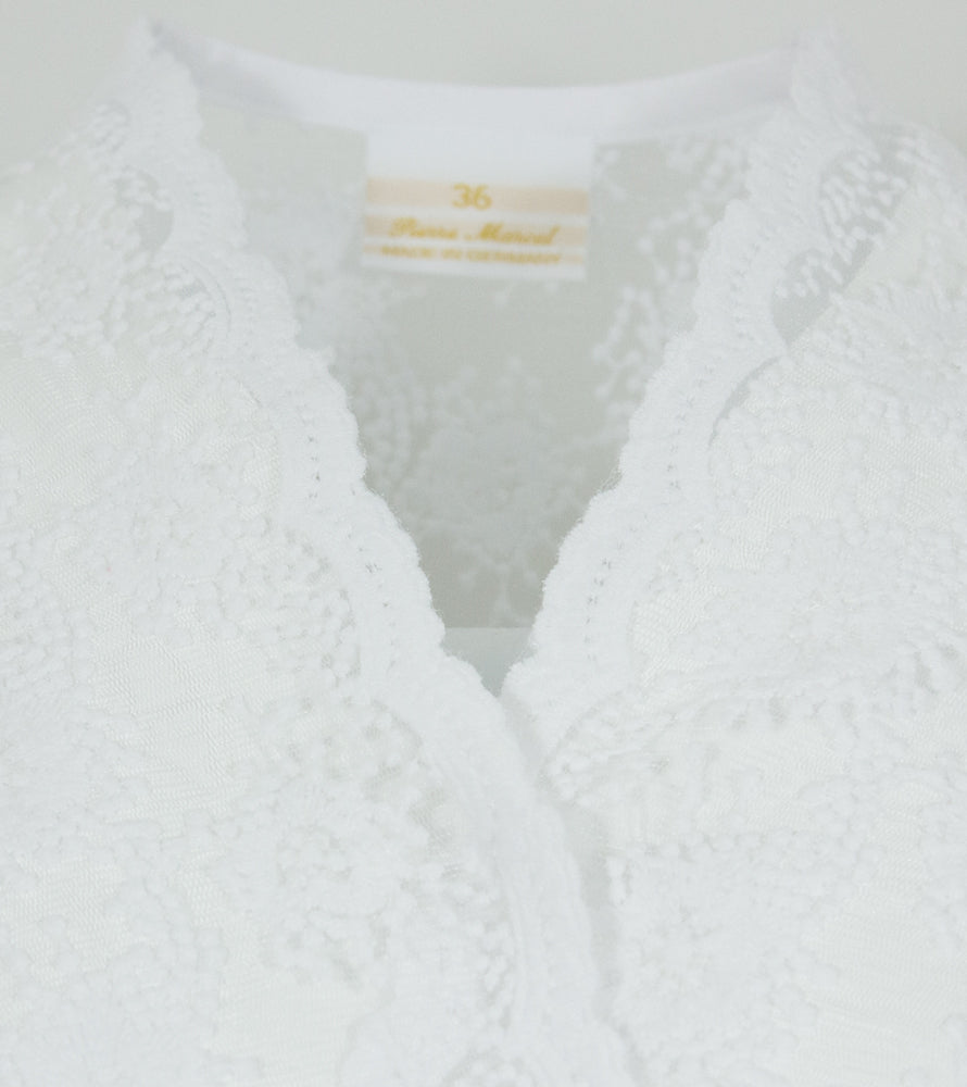 pierre-marcel-damen-dirndlbluse-bernice-halbarm-spitze-mit-pailletten-wei image 4