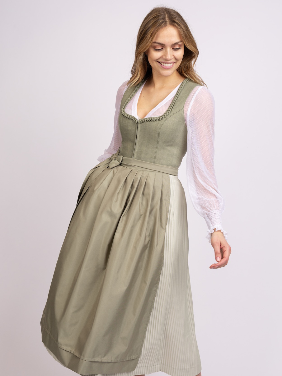 heimatgl-ck-bluse-lina-dirndlbluse-wei-mit-v-ausschnitt-spitze-dreiviertelarm image 2