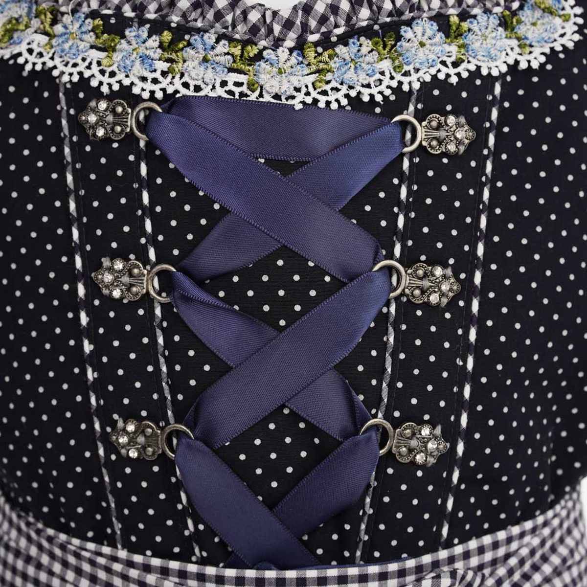maddox-kinder-dirndl-milena-3-tlg-marineblau-wei image 4