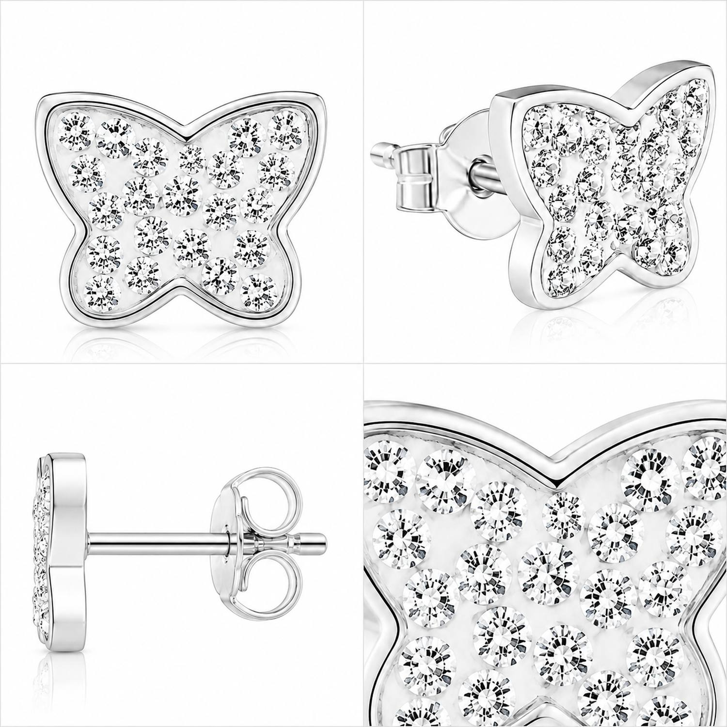 trachtenland-luisia-ohrringe-schmetterling-mit-swarovski-kristallen-kristall image 7