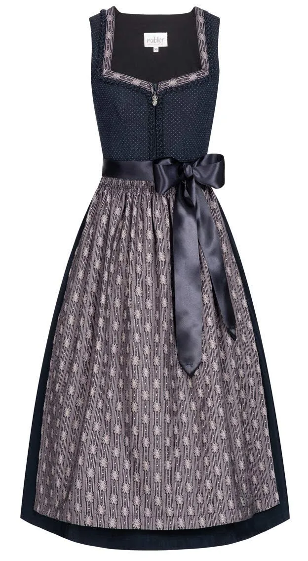 n-bler-dirndl-zenzi-lang-dunkelblau-damen image 1
