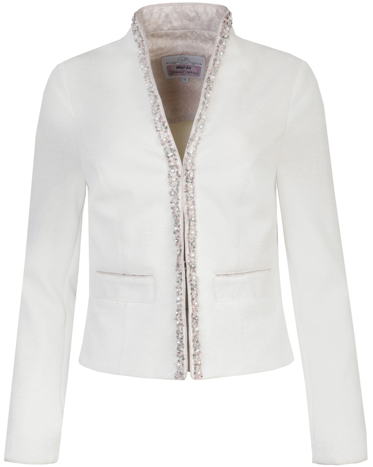 marjo-damen-trachtenjacke-sara-mit-r-schenbesatz-champagner image 1