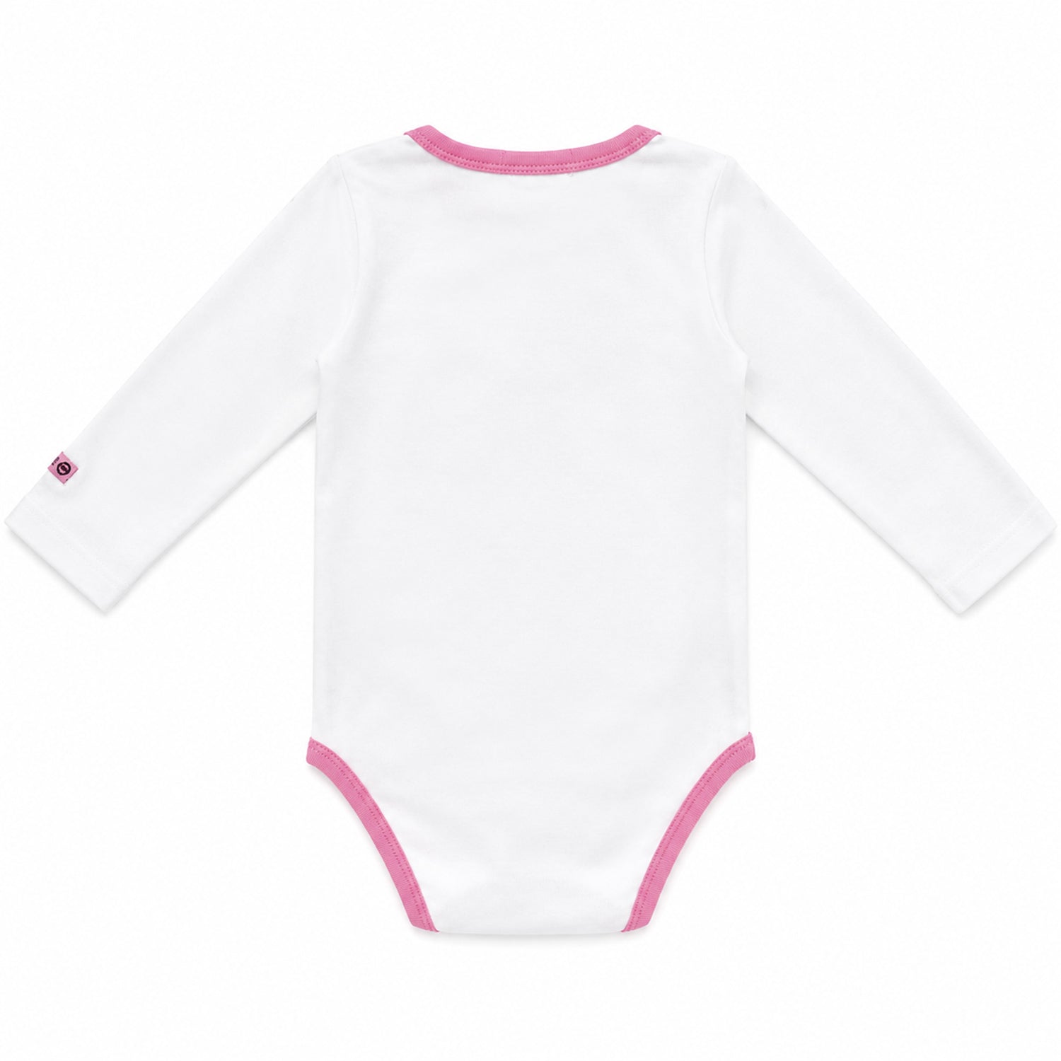 bondi-baby-langarmbody-i-love-my-mummy-giraffe-93635-wei-rosa image 2