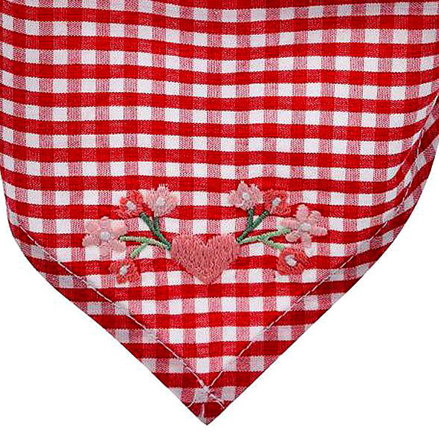 bondi-baby-m-dchen-halstuch-dreieckstuch-87001-rot-wei-kariert image 6