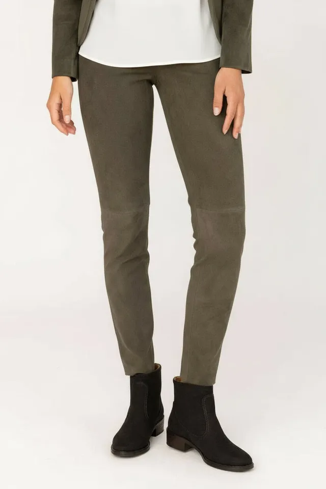 felicitas-leda-damen-leder-leggings-lang-stretch-ziegenvelours image 1