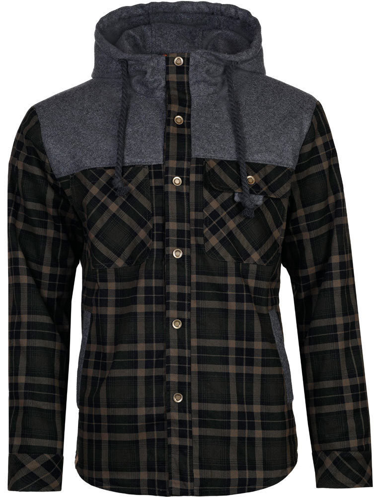 piz-pal-herren-jacke-tacherting-olivgr-n-karohemd-jacke image 1