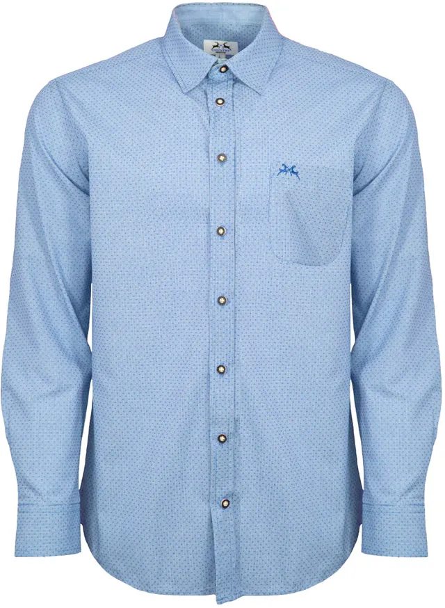 maddox-trachtenhemd-kentkragen-milo-hemd-40-blau image 1