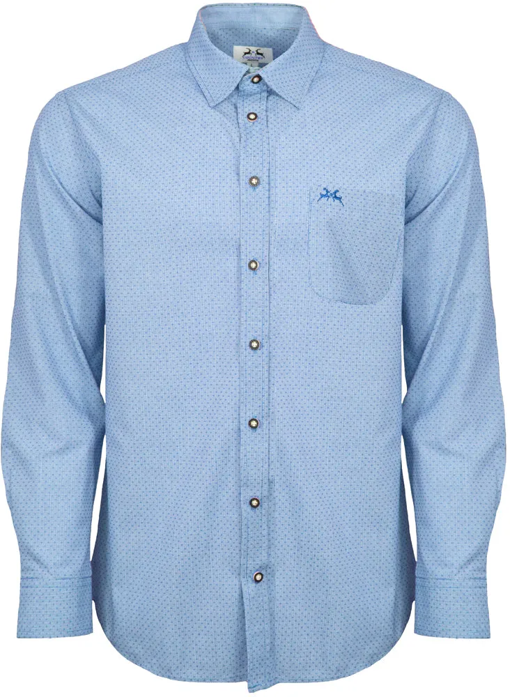 maddox-trachtenhemd-kentkragen-milo-hemd-40-blau image 1