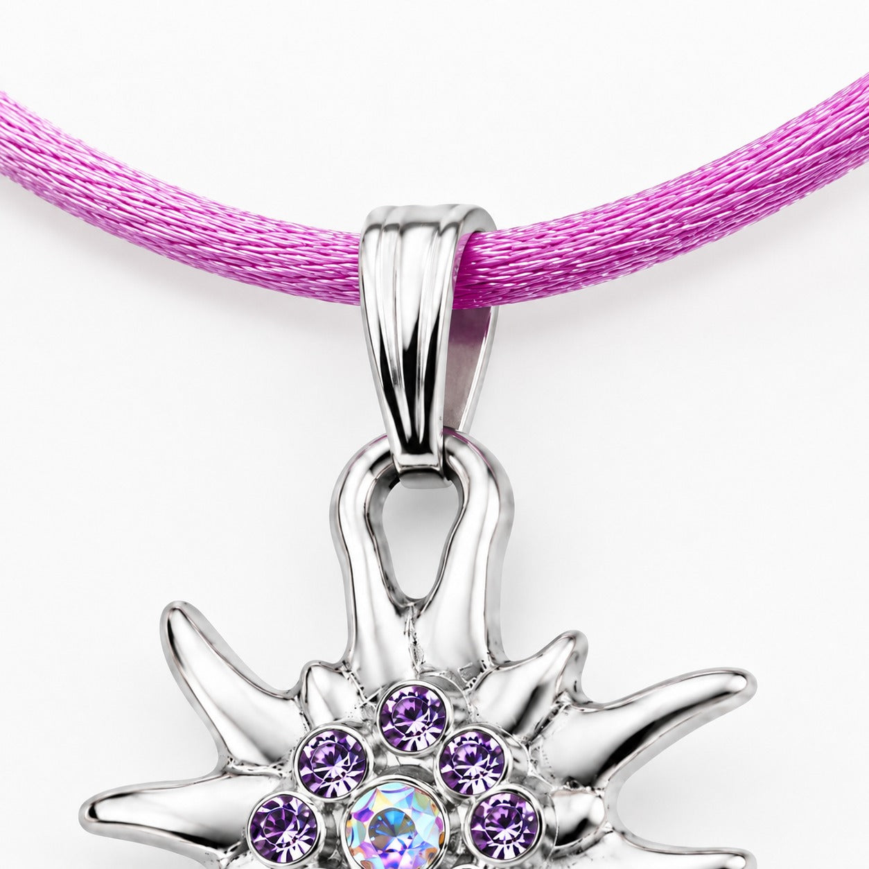 trachtenland-luisia-kinder-halskette-edelwei-mit-swarovski-kristallen-flieder image 7