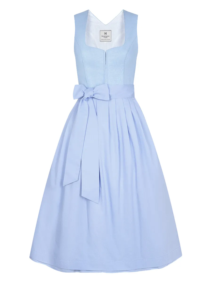 heimatgl-ck-dirndl-ella-hellblau-leinendirndl-mit-herzausschnitt image 1
