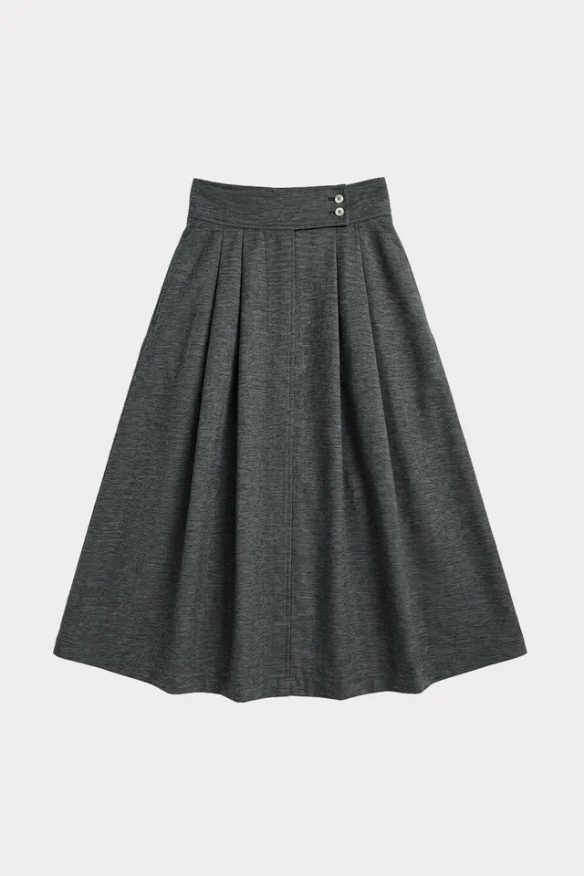 felicitas-rada-damen-sommerrock-baumwoll-stretch-mit-falten image 1