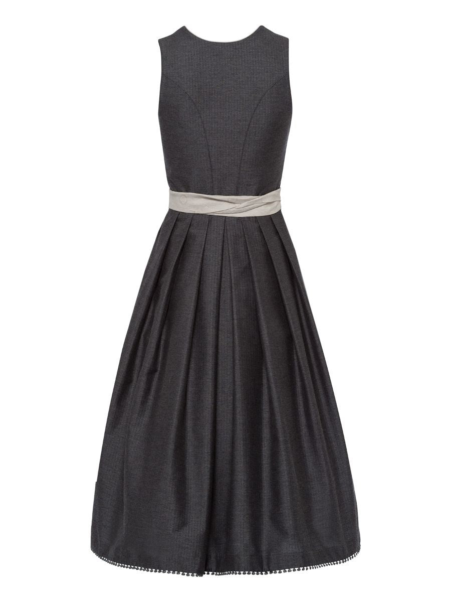 heimatgl-ck-dirndl-gerda-grau-jacquard-mit-spitzenbord-re image 3