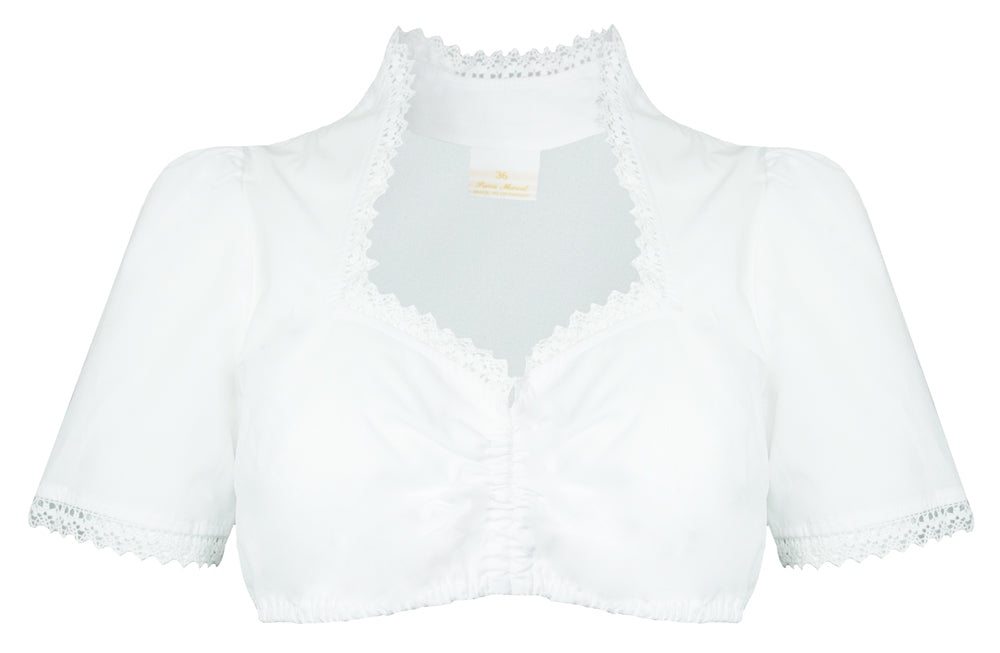 trachtenland-pierre-marcel-damen-halbarm-dirndlbluse-julia-spitze-wei image 1