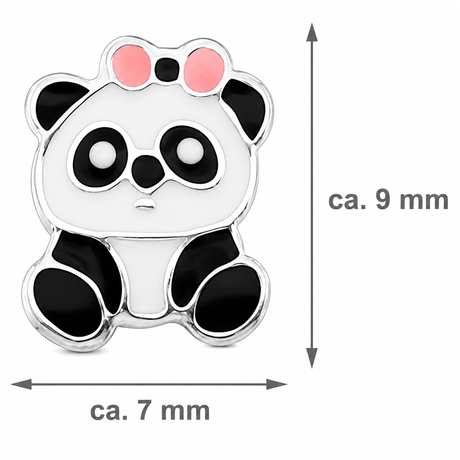 luisia-ohrstecker-panda-b-r-mit-zirkonia-e-15149-925-sterling-silber image 2