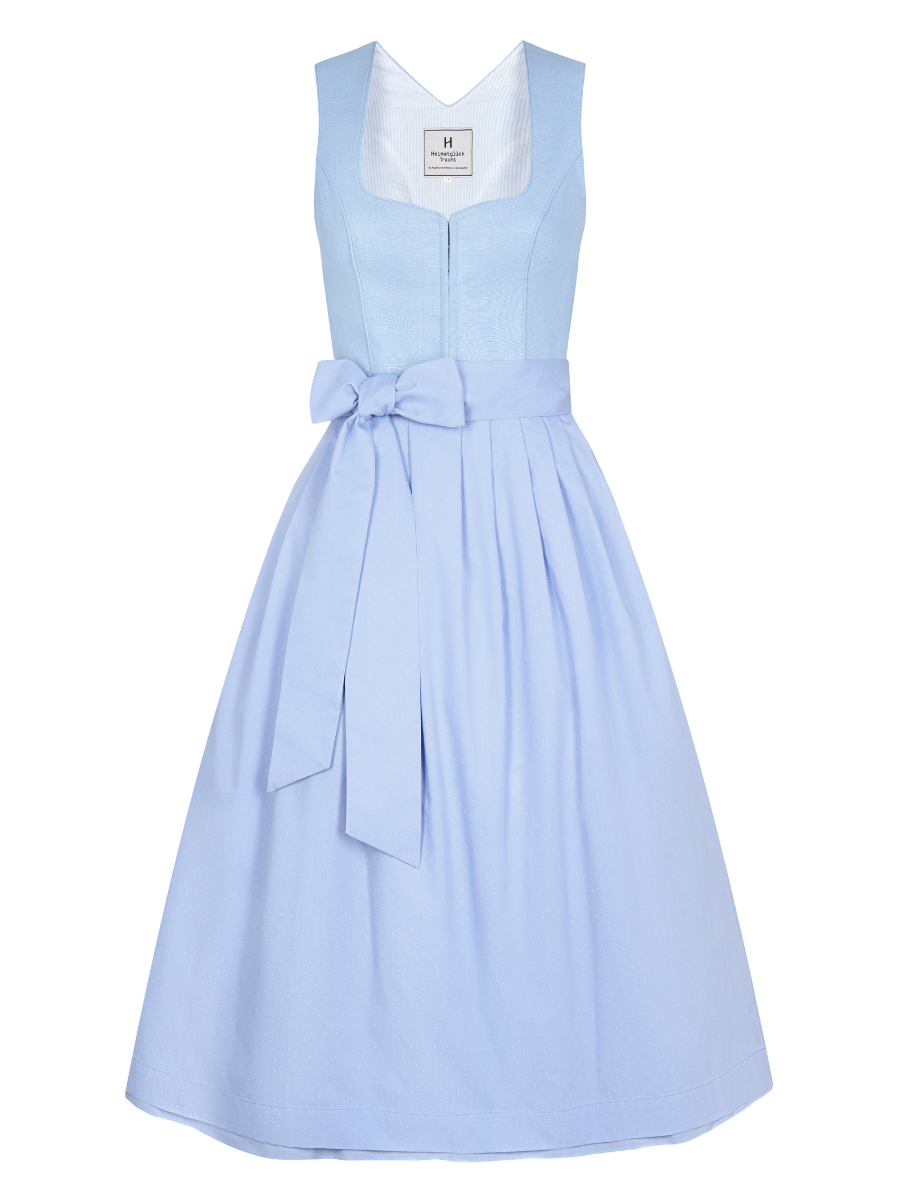 heimatgl-ck-dirndl-ella-hellblau-leinendirndl-mit-herzausschnitt image 1
