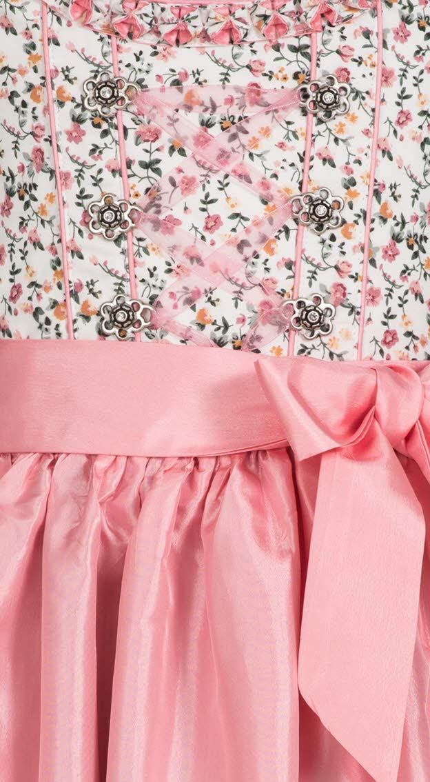 n-bler-nina-m-dchen-dirndl-3-teiliges-set-wei-rosa-mit-bluse-und-sch-rze image 3