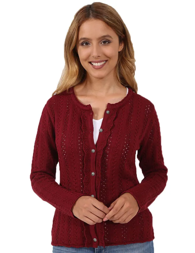 trachtenland-kr-ger-augusta-damen-trachtenjacke-bordeaux-rot image 1