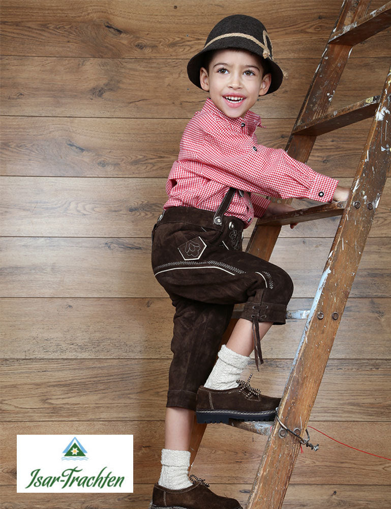 isar-trachten-kinder-trachten-socken-zur-lederhose-35648-braun-meliert image 6