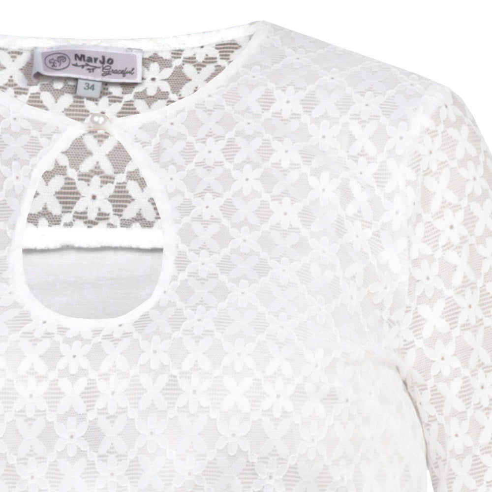 marjo-dirndlbluse-gisela-anna-halbarm-lochausschnitt-offwhite image 2