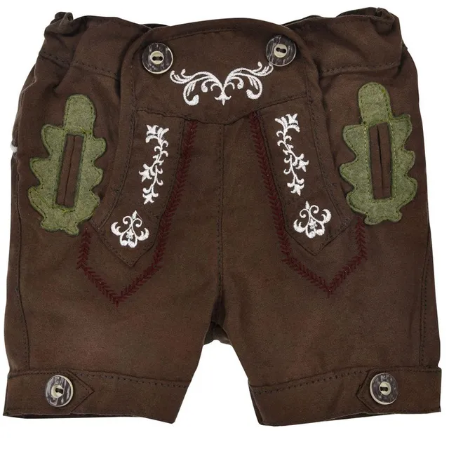 trachtenland-bondi-jungen-shorts-lausbub-91586-kunstleder-braun image 1