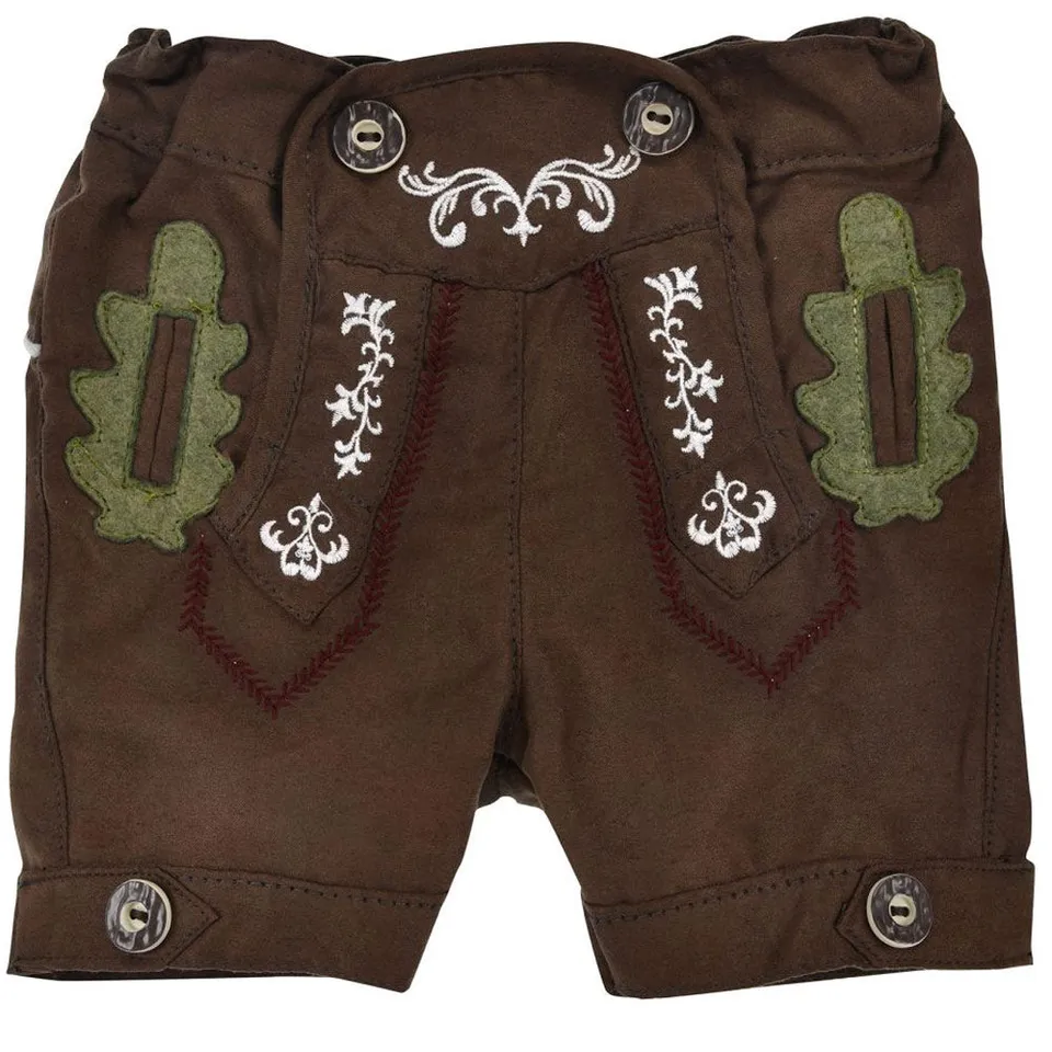trachtenland-bondi-jungen-shorts-lausbub-91586-kunstleder-braun image 1