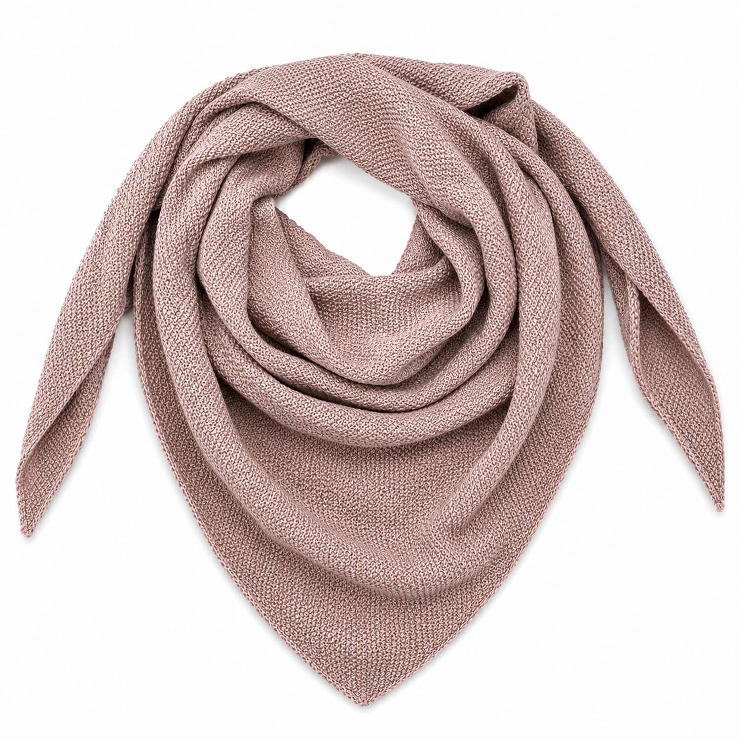trachtenland-xl-strick-dreieckstuch-schal-200-x-80-cm-taupe image 1
