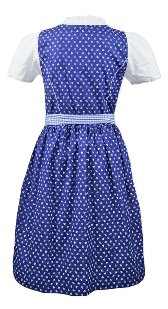 isar-trachten-kinder-dirndl-melanie-3-tlg-mit-bluse-traditionell-blau image 5