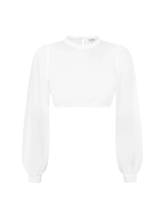 heimatgl-ck-dirndlbluse-vanessa-chiffon-langarm image 1