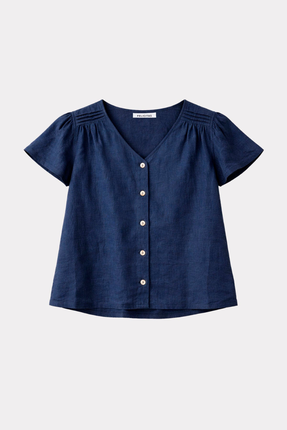 felicitas-damen-bluse-bina-leinen-viskose-v-ausschnitt image 1