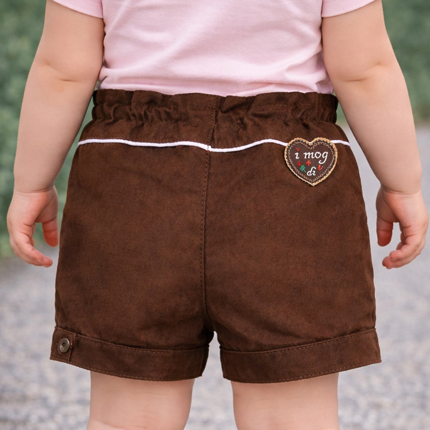 trachtenland-bondi-m-dchen-kunstleder-shorts-hirsch-86855-braun-shorts image 4
