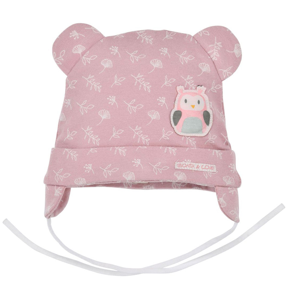 trachtenland-bondi-baby-m-tze-eule-93736-rosewood-rosa-mit-bindeb-ndern image 1