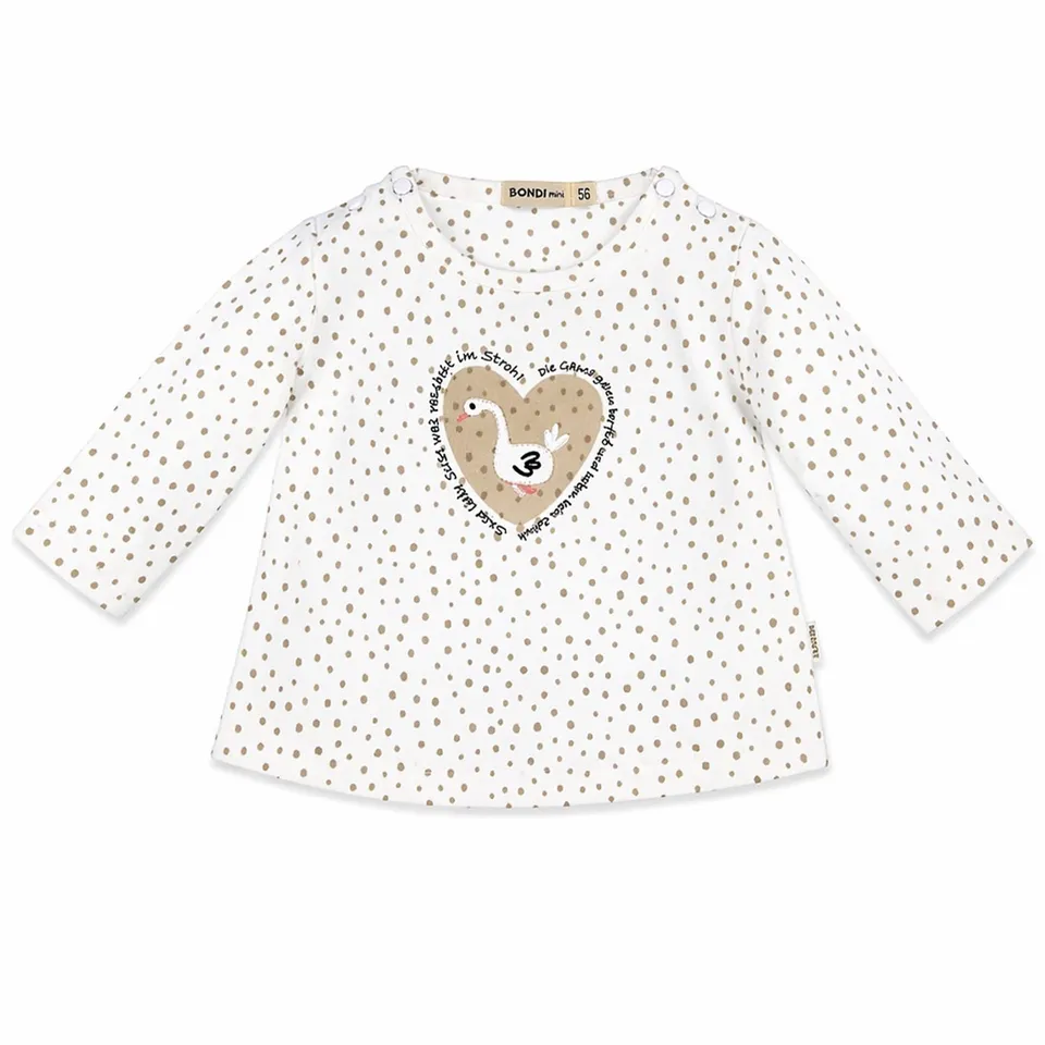 bondi-baby-m-dchen-langarmshirt-g-nschen-93957-dots-allover image 1