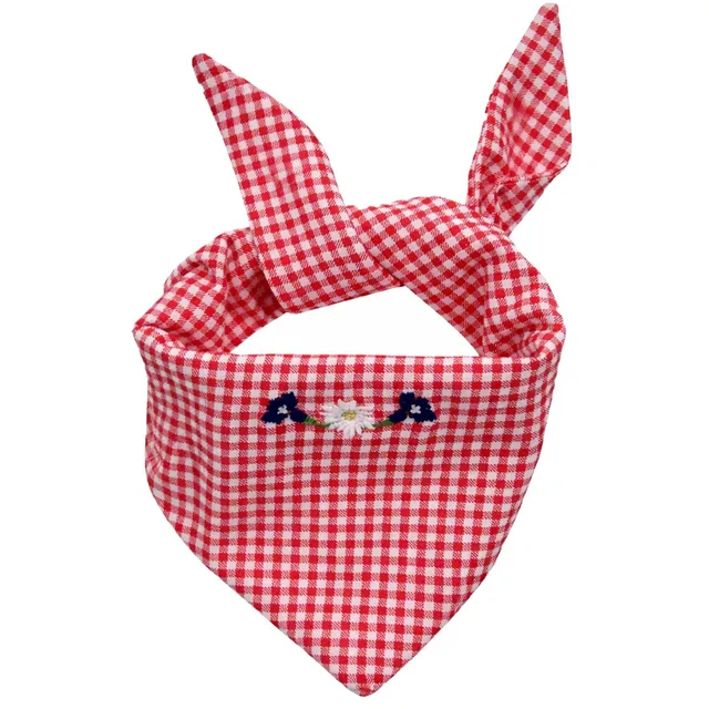 bondi-baby-m-dchen-halstuch-dreieckstuch-91847-rot-wei-kariert image 1